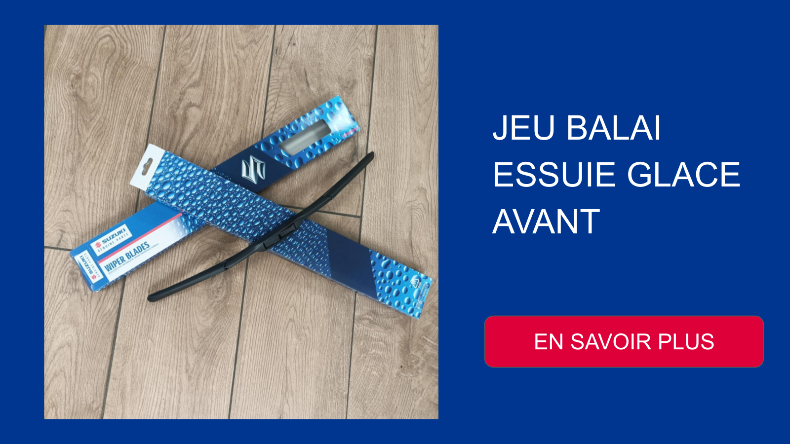 JEU DE BALAI ESSUIS GLACE AVANT